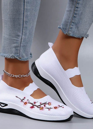 Women's summer breathable mesh flat shoes women's shoes casual shoes - MimiStylez