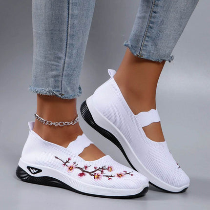 Women's summer breathable mesh flat shoes women's shoes casual shoes - MimiStylez