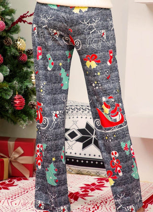 Christmas Straight Leg Pants - MimiStylez