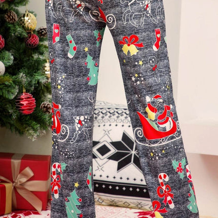 Christmas Straight Leg Pants - MimiStylez