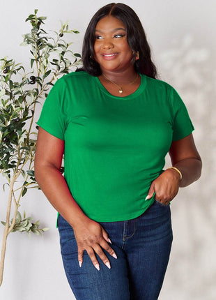 Basic Bae Full Size Round Neck Short Sleeve T-Shirt - MimiStylez