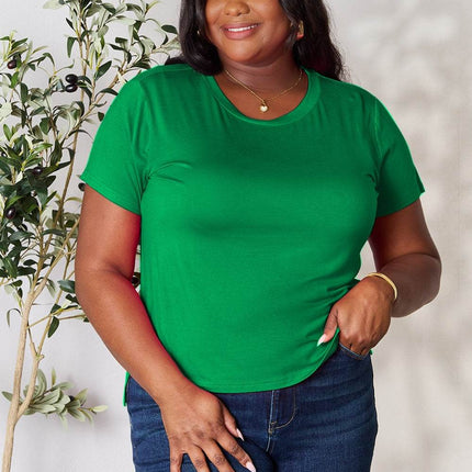 Basic Bae Full Size Round Neck Short Sleeve T-Shirt - MimiStylez