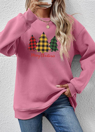MERRY CHRISTMAS Dropped Shoulder Sweatshirt - MimiStylez