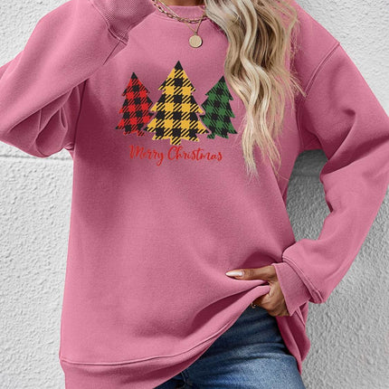 MERRY CHRISTMAS Dropped Shoulder Sweatshirt - MimiStylez