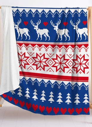 Christmas 3D Digital Printing Flannel Blanket