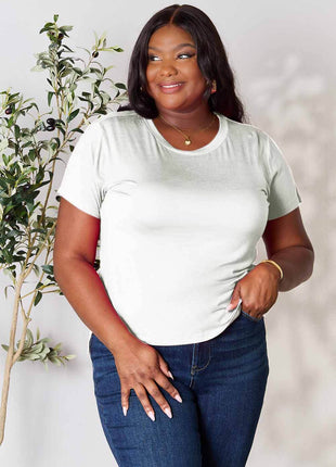 Basic Bae Full Size Round Neck Short Sleeve T-Shirt - MimiStylez