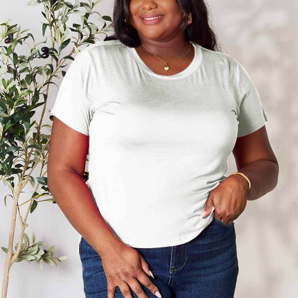 Basic Bae Full Size Round Neck Short Sleeve T-Shirt - MimiStylez