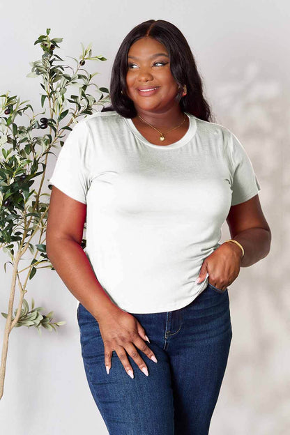 Basic Bae Full Size Round Neck Short Sleeve T-Shirt - MimiStylez