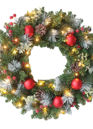 30CM & 40CM Christmas Wreath Hanging Decoration