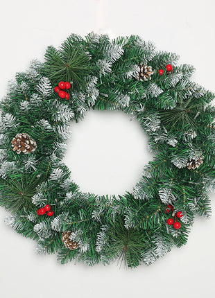 Christmas Pre Lit Wreath Decoration - 30cm, 40cm, 50cm