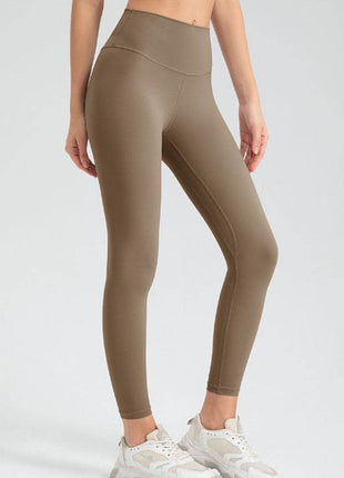 Wide Waistband Slim Fit Active Leggings - MimiStylez