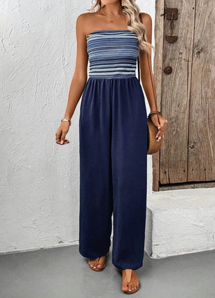 Tube Wide Leg Jumpsuit - MimiStylez