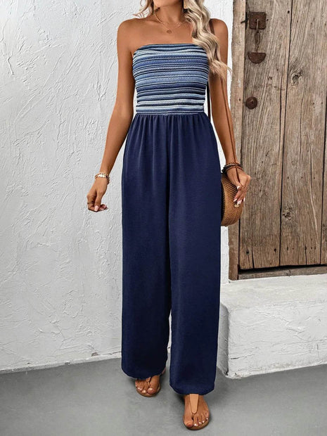 Tube Wide Leg Jumpsuit - MimiStylez