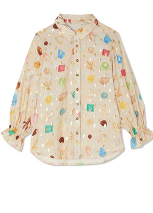 Colorful Print Shirt and Shorts Matching Set - MimiStylez