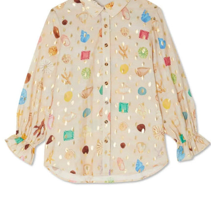 Colorful Print Shirt and Shorts Matching Set - MimiStylez