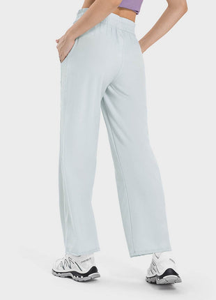 Drawstring Pocketed Active Pants - MimiStylez