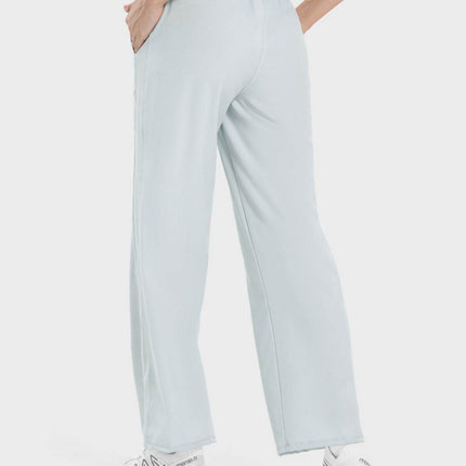 Drawstring Pocketed Active Pants - MimiStylez