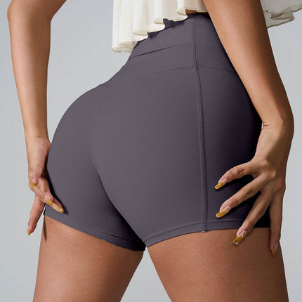 High Waist Active Shorts - MimiStylez