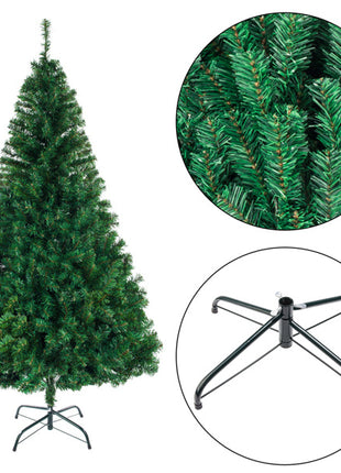 8FT Unlit Green Christmas Tree