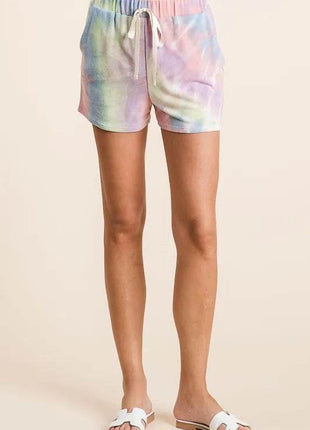 BiBi Tie Dye French Terry Hoodie Top and Bottom Set - MimiStylez