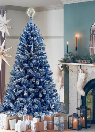 6FT Hinged Pre Lit Fir Christmas Tree