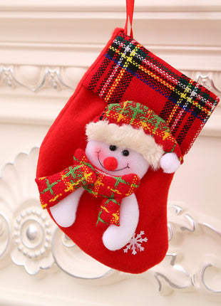 Christmas Stockings - Decorations Santa Claus Stocking Christmas Bag