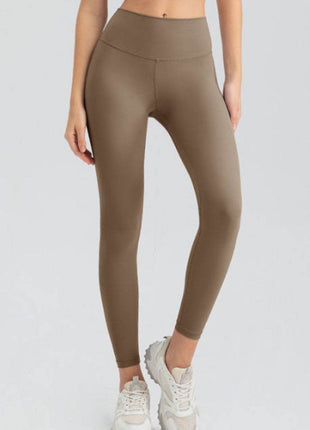 Wide Waistband Slim Fit Active Leggings - MimiStylez