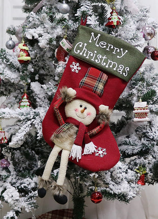 Xmas Big Stockings Set Decorations