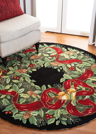 Christmas Cashmere-like Carpet Easy To Care