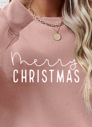 MERRY CHRISTMAS Dropped Shoulder Sweatshirt - MimiStylez