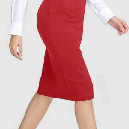 High Waist Wrap Skirt - MimiStylez