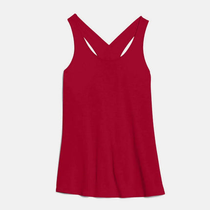 Crisscross Scoop Neck Active Tank - MimiStylez