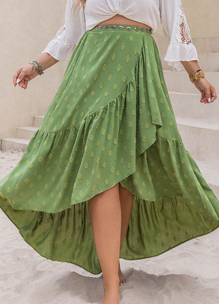 Plus Size High-Low Skirt - MimiStylez