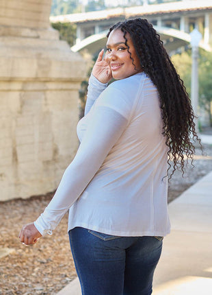 Basic Bae Full Size Round Neck Long Sleeve T-Shirt - MimiStylez