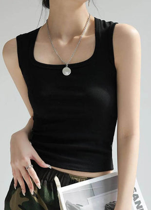 Plus Size Wide Strap Tank - MimiStylez