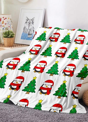 Christmas Printing Flannel Blanket