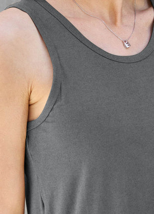 Basic Bae Full Size Round Neck Tank - MimiStylez