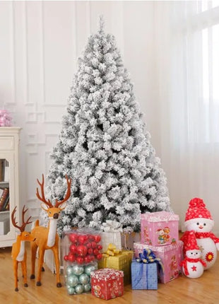 6 FT Pre-lit Snow Flocked Christmas Tree