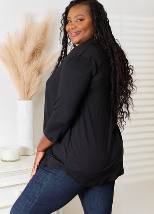 Culture Code Full Size Open Front Cardigan - MimiStylez