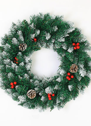 Christmas Pre Lit Wreath Decoration - 30cm, 40cm, 50cm