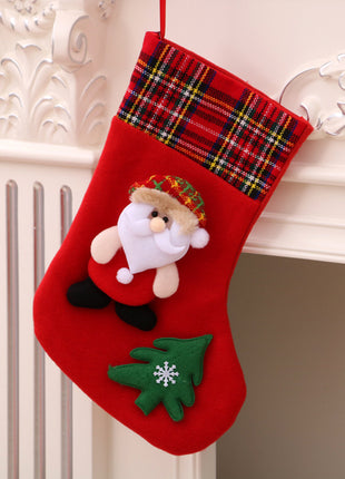 Christmas Stockings - Decorations Santa Claus Stocking Christmas Bag
