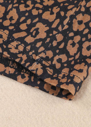 Plus Size Printed Smocked Butterfly Sleeve Blouse - MimiStylez