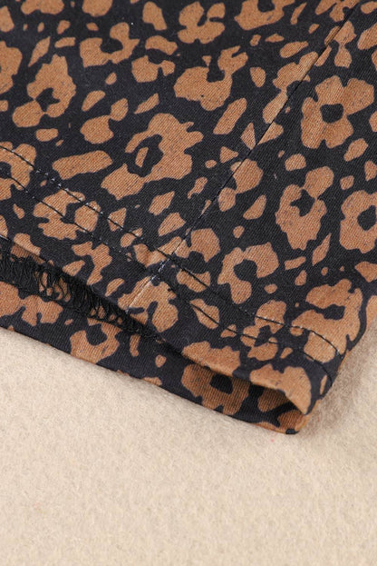 Plus Size Printed Smocked Butterfly Sleeve Blouse - MimiStylez