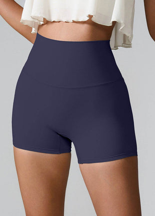High Waist Active Shorts - MimiStylez