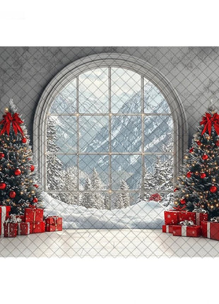 Backdrops Christmas Tree Xmas Holiday Background - MimiStylez