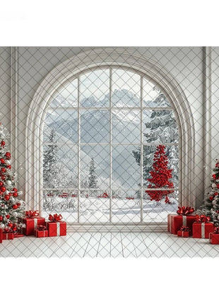 Backdrops Christmas Tree Xmas Holiday Background - MimiStylez