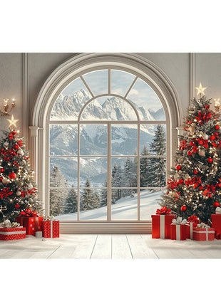 Backdrops Christmas Tree Xmas Holiday Background - MimiStylez