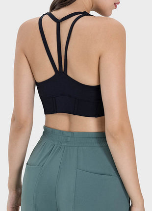 Square Neck Wide Strap Active Tank - MimiStylez