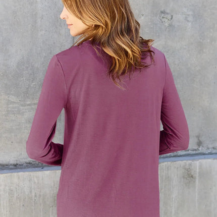 Basic Bae Full Size Round Neck Long Sleeve Top - MimiStylez