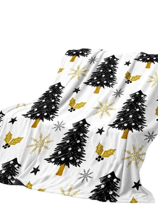 Christmas Printing Flannel Blanket